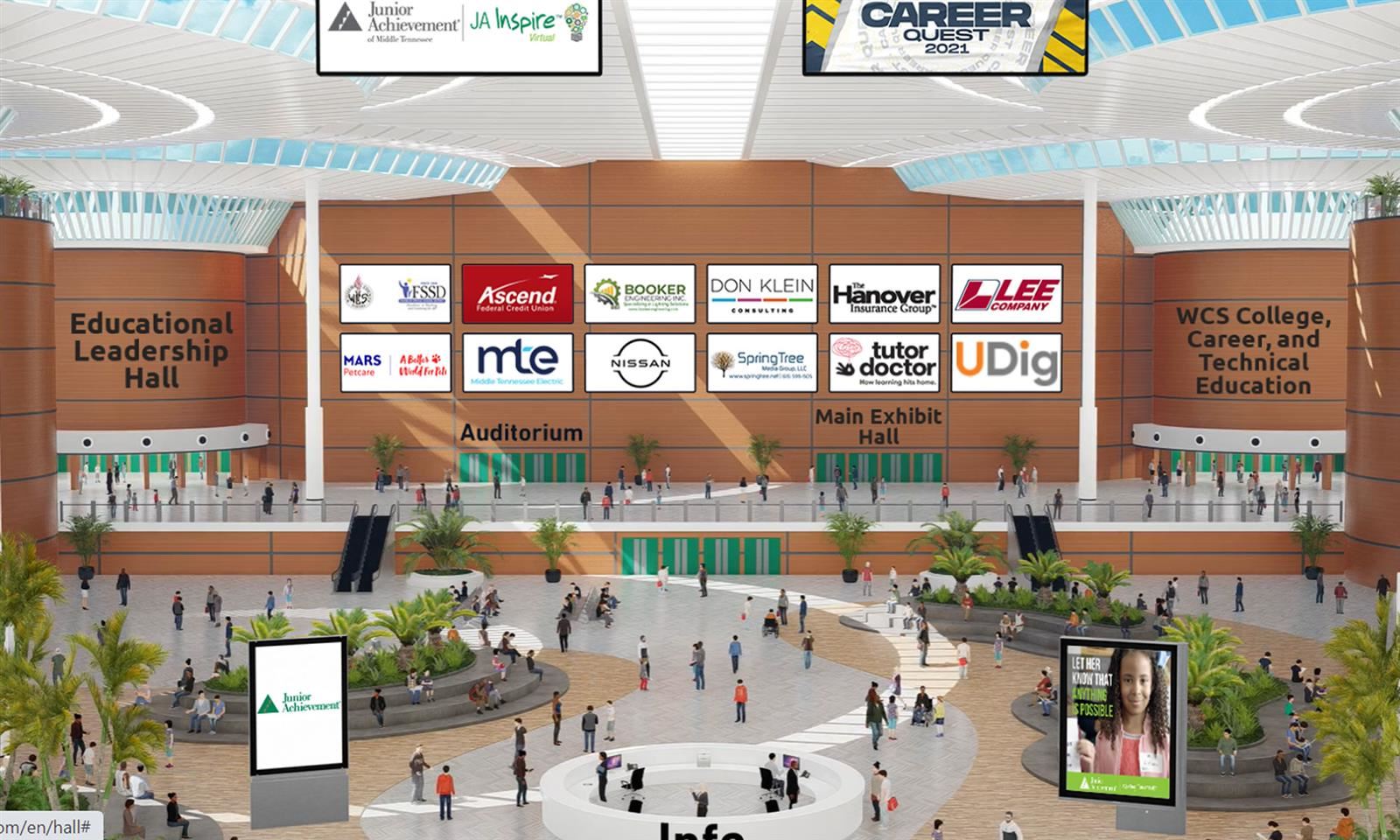 Virtual career quest screen shot